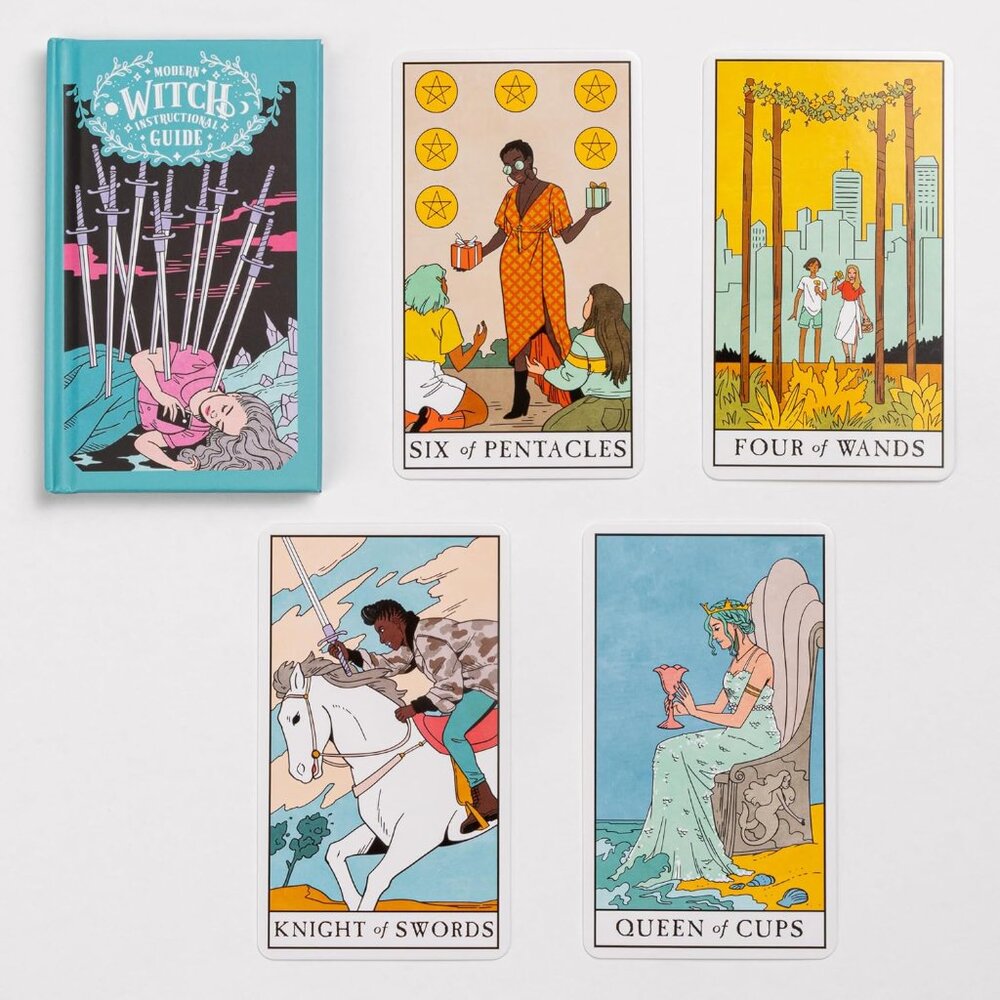 🌺 Tarot Deck Modern Witch Cards for Intuition, Wisdom, and Magical Guidance 🌺 - Picture 5 of 11
